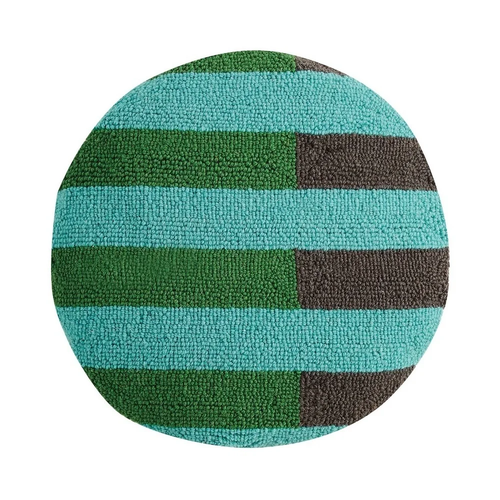 🆕 Handcrafted Cool Geometric Circle Hook Pillow